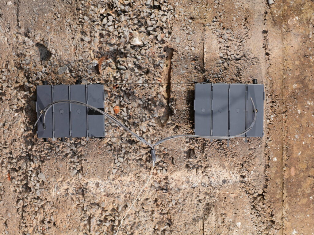 Universal Demolition Block array in position